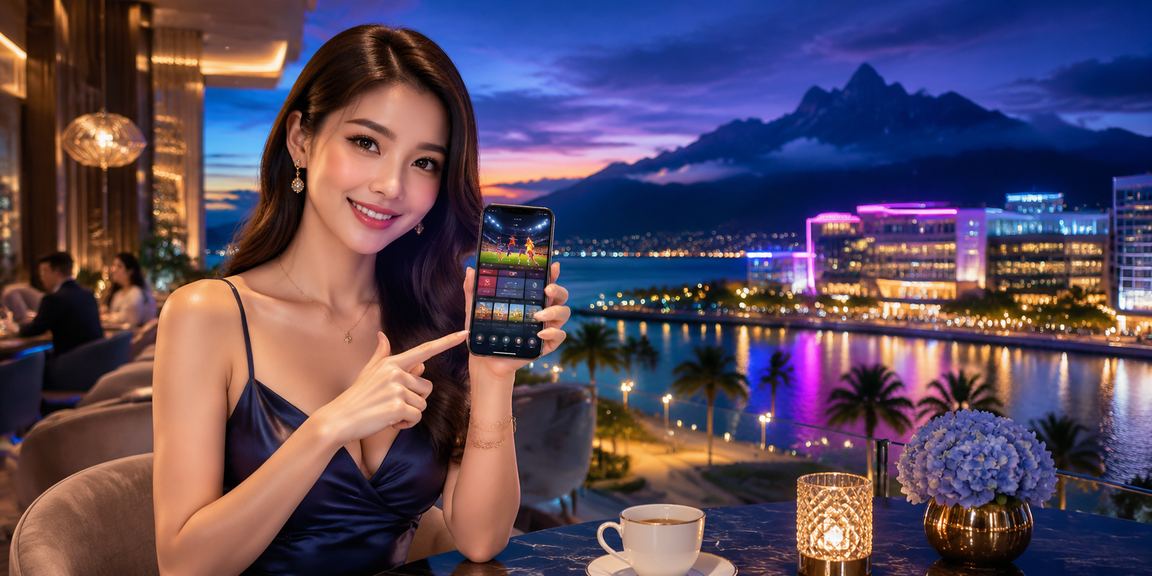 Malay-style Sabah casino app accessed from a smartphone